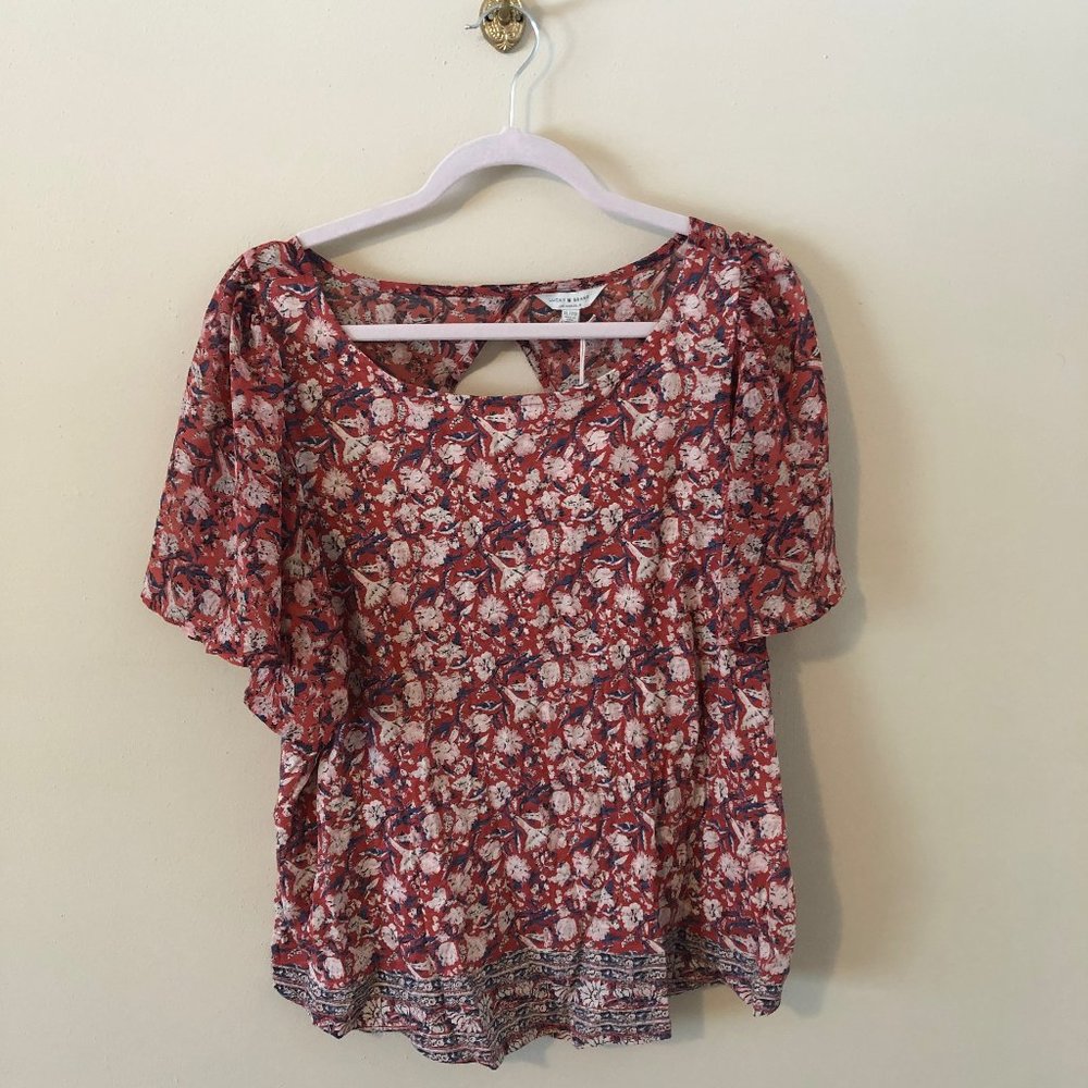 NWT Lucky Brand Boho Top